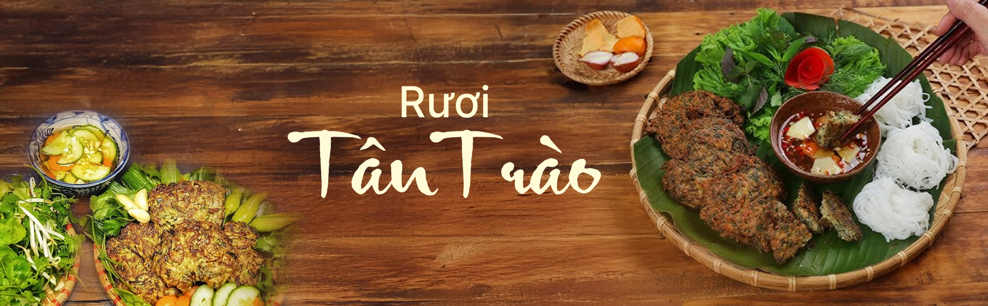 Chả rươi Tân Trào